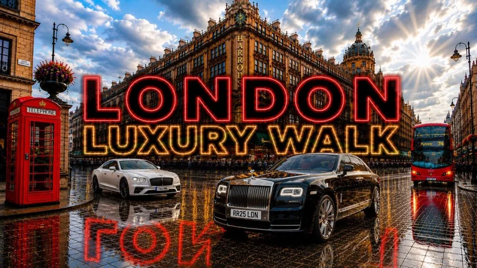 London Walk 4K Exploring Harrods Belgravia and Knightsbridge Luxury Areas in 2026